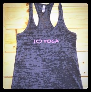 5/$20.. I ❤️ Yoga Workout Tank